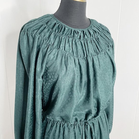 A. new day High Neck Long Sleeve Dress Small. GUC - Picture 3 of 8